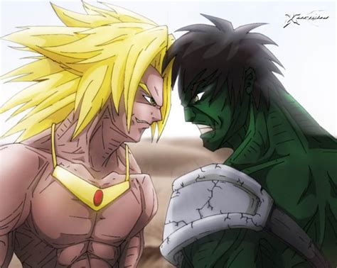 Broly vs Hulk : dbz