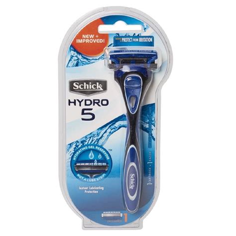 Schick Hydro 5 Razor with 1 Refill Cartridge - Walmart.com