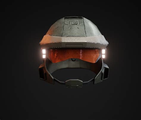 ArtStation - Halo UNSC Marine Helmet