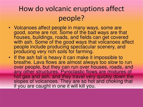 PPT - VOLCANIC ERUPTIONS PowerPoint Presentation - ID:2554561