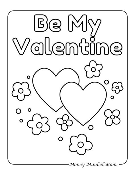Valentine's Day Coloring Book For Kids {30 pages} in 2024 | Printable valentines coloring pages ...