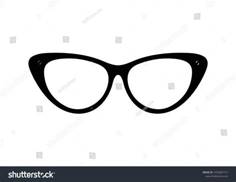 Glasses Vector Womens Sunglasses Womens Accessory Stock Vector (Royalty Free) 1453807712 ...