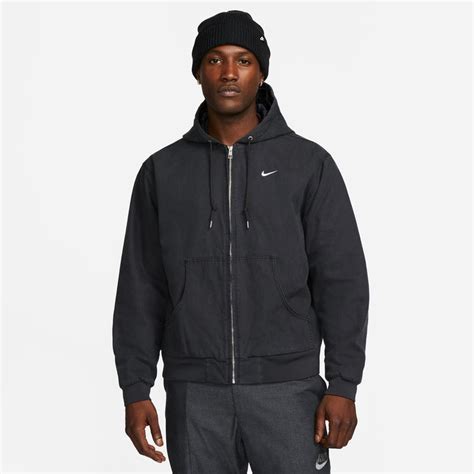 PADDED HOODED JACKET "OFF NOIR" – Sneaker Room