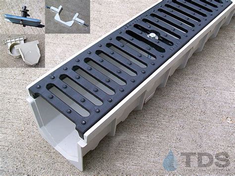 5″ MEArin 100 Driveway Drainage Kit w/Ductile Iron Grates ...