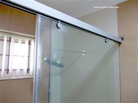 Shower Partition Sliding System SL-44 – Crystal-India