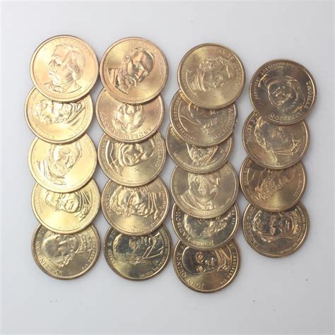 20 Presidential Dollar Coins | Property Room