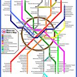 Moscow Metro Map - ToursMaps.com