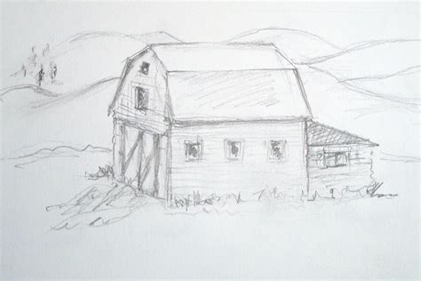 3 Ways to Draw a Barn Using Freehand Perspective - wikiHow