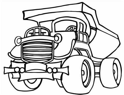 Garbage Truck Coloring Pages Free - Coloring Home