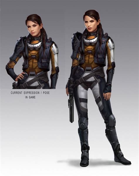 Regular Female Sci-Fi | Sci fi characters, Sci fi concept art, Cyberpunk character