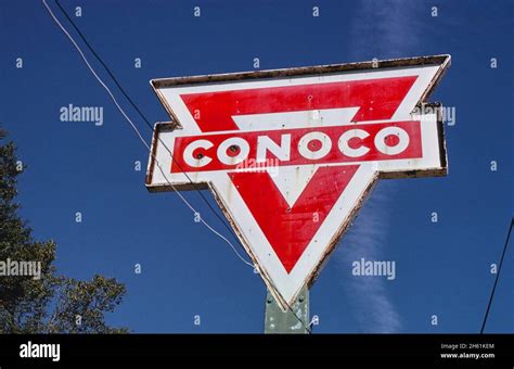 Conoco gas station sign hi-res stock photography and images - Alamy