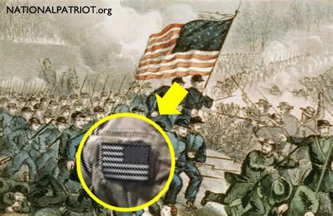 Why do soldiers wear a BACKWARDS American flag patch? – nationalpatriot.org