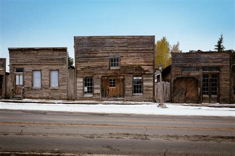 The Ghost Town of Virginia City - A Historic Journey Near Yellowstone