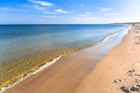 Beautiful Beach of Baltic Sea in Gdansk, Poland Stock Photo - Image of coast, leisure: 161772468