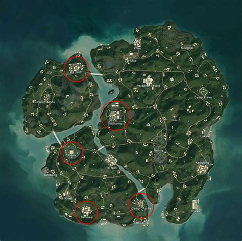 Những vị trí "xịn" loot đồ map Sanhok trong PUBG Mobile - QuanTriMang.com