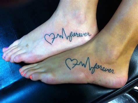 Best friend heart beat tattoo | Body Art | Pinterest | Beats, Tattoos ...