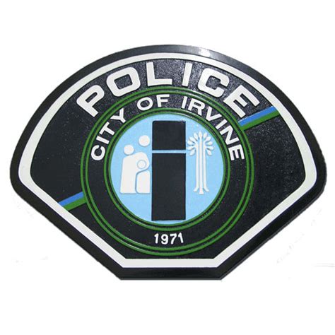 City of Irvine Police Emblem – American Plaque Company – Military Plaques, emblems, seals,shadow ...