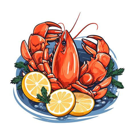 Premium Vector | Seafood logo isolated flat color seafood logo designs ...