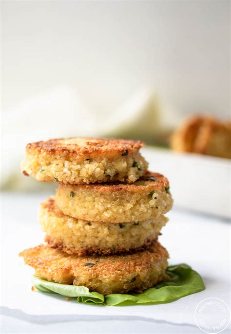 Crispy Quinoa Patties - Marisa Moore Nutrition