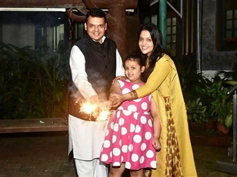 Former CM Devendra Fadnavis is family man and these photos are proof