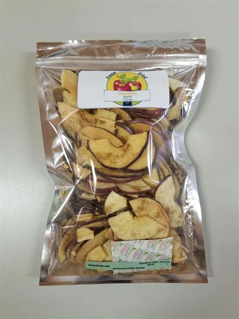 Fresh Freeze Dried Cinnamon Apple Chips - Etsy