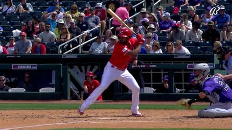 Jeimer Candelario hits first Spring Training homer | 03/23/2024 | Cincinnati Reds