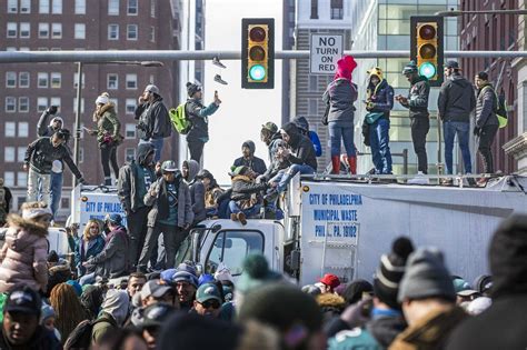 It’s the anniversary of the Eagles’ Super Bowl parade, and Philly fans ...