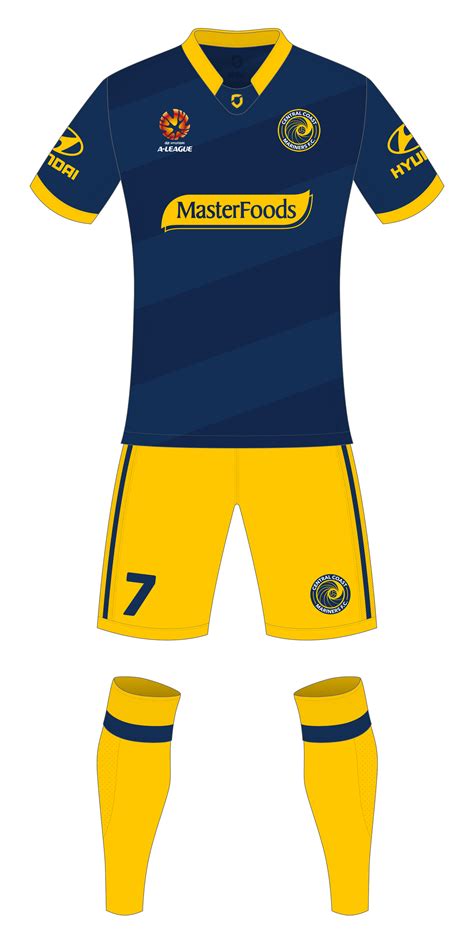 Central Coast Mariners Away Kit — Third Sports Design by Dean Robinson