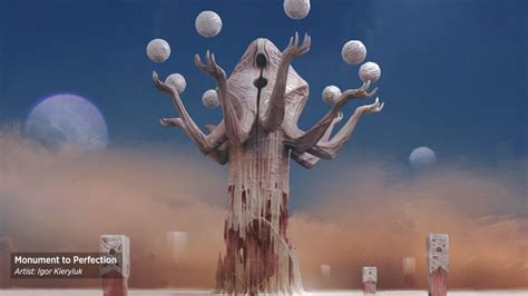 Monument to Perfection MtG Art from Phyrexia: All Will Be One Set by Igor Kieryluk - Art of ...