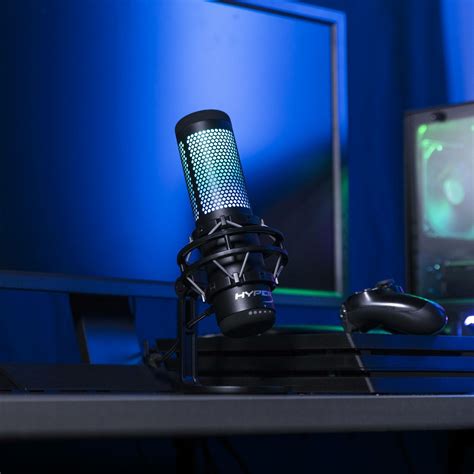 HyperX Releases the QuadCast S USB Microphone With Customizable RGB Lighting