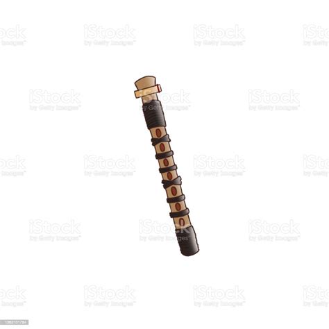 Hichiriki A Traditional Japanese Musical Instrument Stock Illustration - Download Image Now - iStock