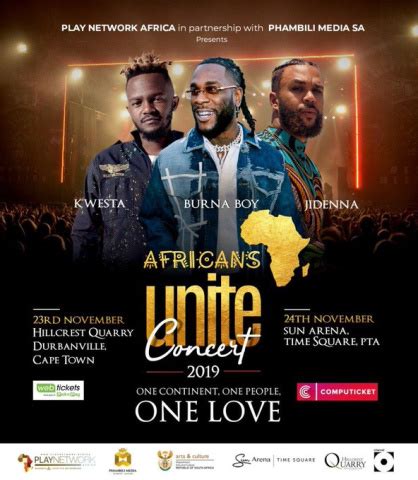 Africans Unite concert | Music In Africa