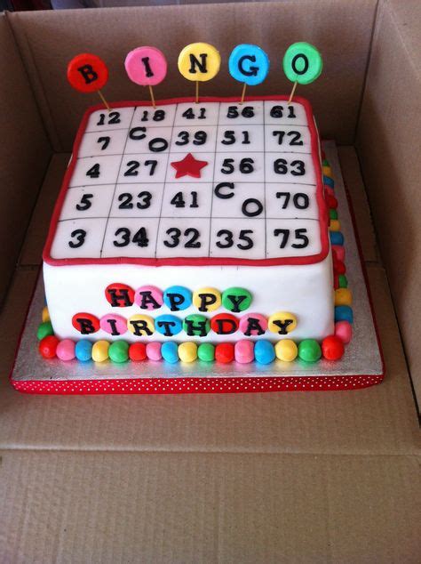 17 Bingo Cakes ideas | bingo cake, bingo, bingo party