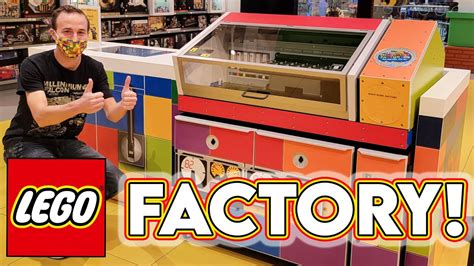 EPIC LEGO Store Minifigure Factory Experience!! - Brickhubs