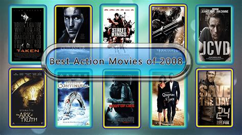 Best Action Movies of 2008: Unwrapped Official Best 2008 Action Films