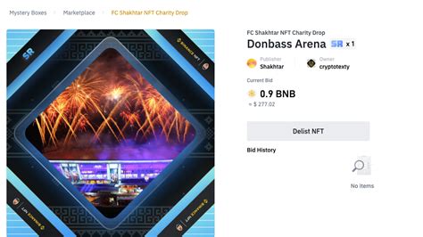 Binance NFT Marketplace Experience