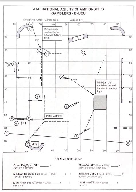 Results & Course Maps - 2022 AAC National Dog Agility Championship