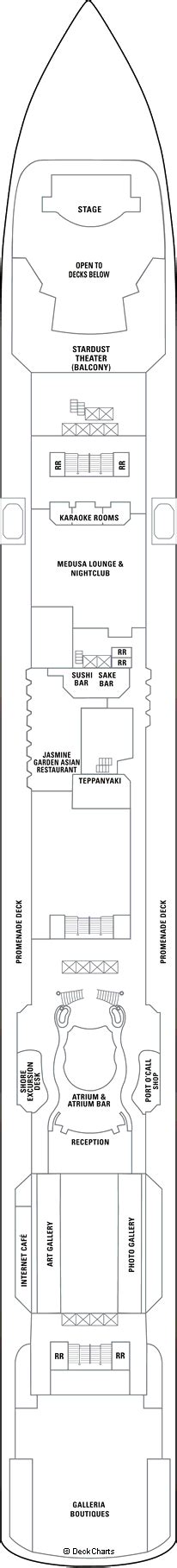 Norwegian Jade Deck Plans: Ship Layout, Staterooms & Map - Cruise Critic