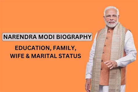 Narendra Modi Biography 2024, Education, Family, Wife & Marital Status