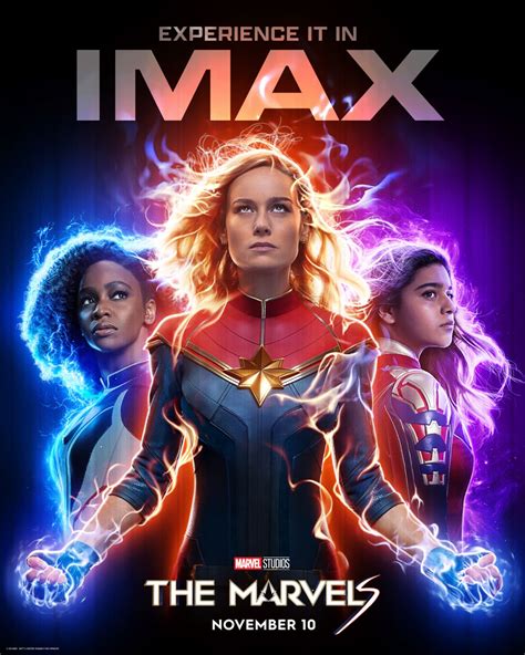 Brie Larson – “The Marvels” New Promo Poster 2023 • CelebMafia