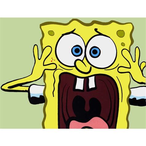 screaming spongebob liked on Polyvore | Spongebob, Spongebob squarepants, Squarepants