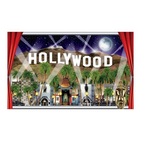 Hollywood Insta-view Photo Backdrop, Award Night, Hollywood Sign, Glamorous Party, Grad Night - Etsy