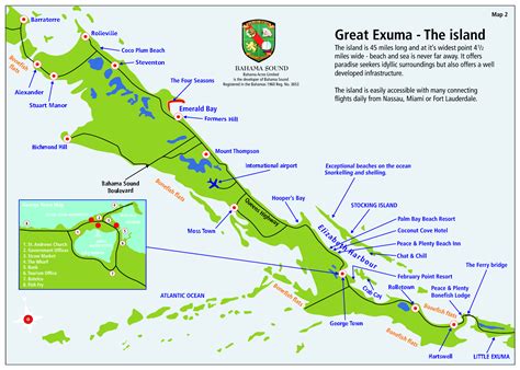 exuma neighborhood maps | BS Maps 02 Great Exuma The Island | House ...