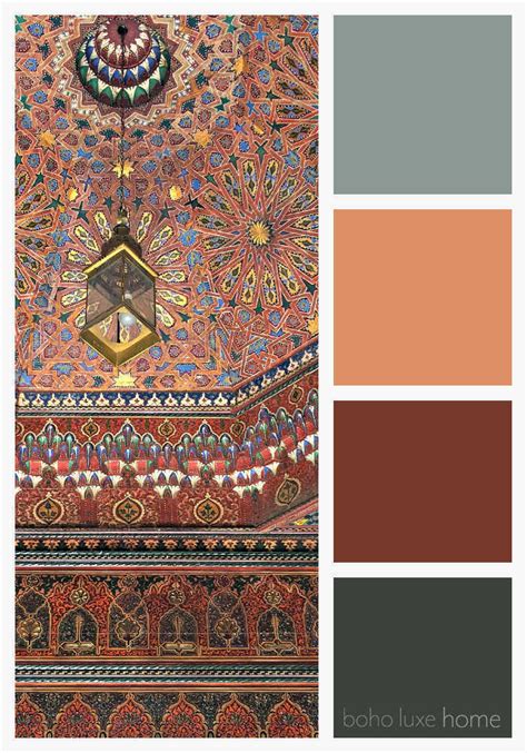 40 Color Palettes Inspired by Morocco - SmithHönig