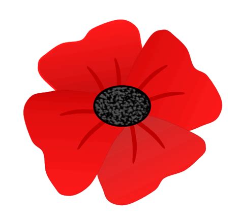 Printable Poppy Template Pdf Clip Art Library 46980 | Hot Sex Picture