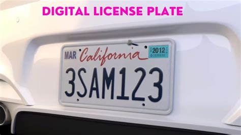 What Is A Digital License Plate? – Rx Mechanic