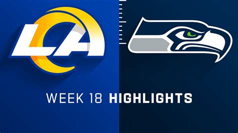 Los Angeles Rams vs. Seattle Seahawks highlights | Week 18