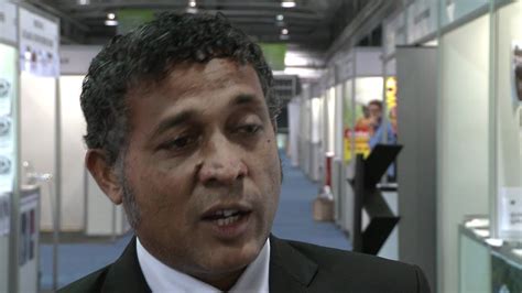 Maldives Environment Minister, Mohamed Aslam, speaking at COP17 in ...