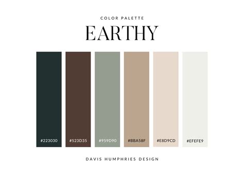10 Sophisticated Color Palettes for Your Next Creative Project (with hex codes) — DAVIS ...