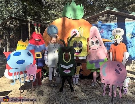 SpongeBob Characters Group Halloween Costume